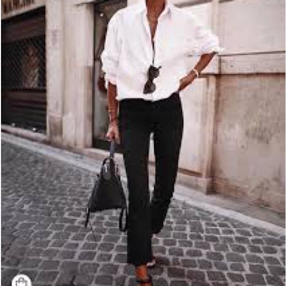 J Brand Mid Rise Black Velvet Crop Pants Jeans Size 25 - Picture 2 of 12